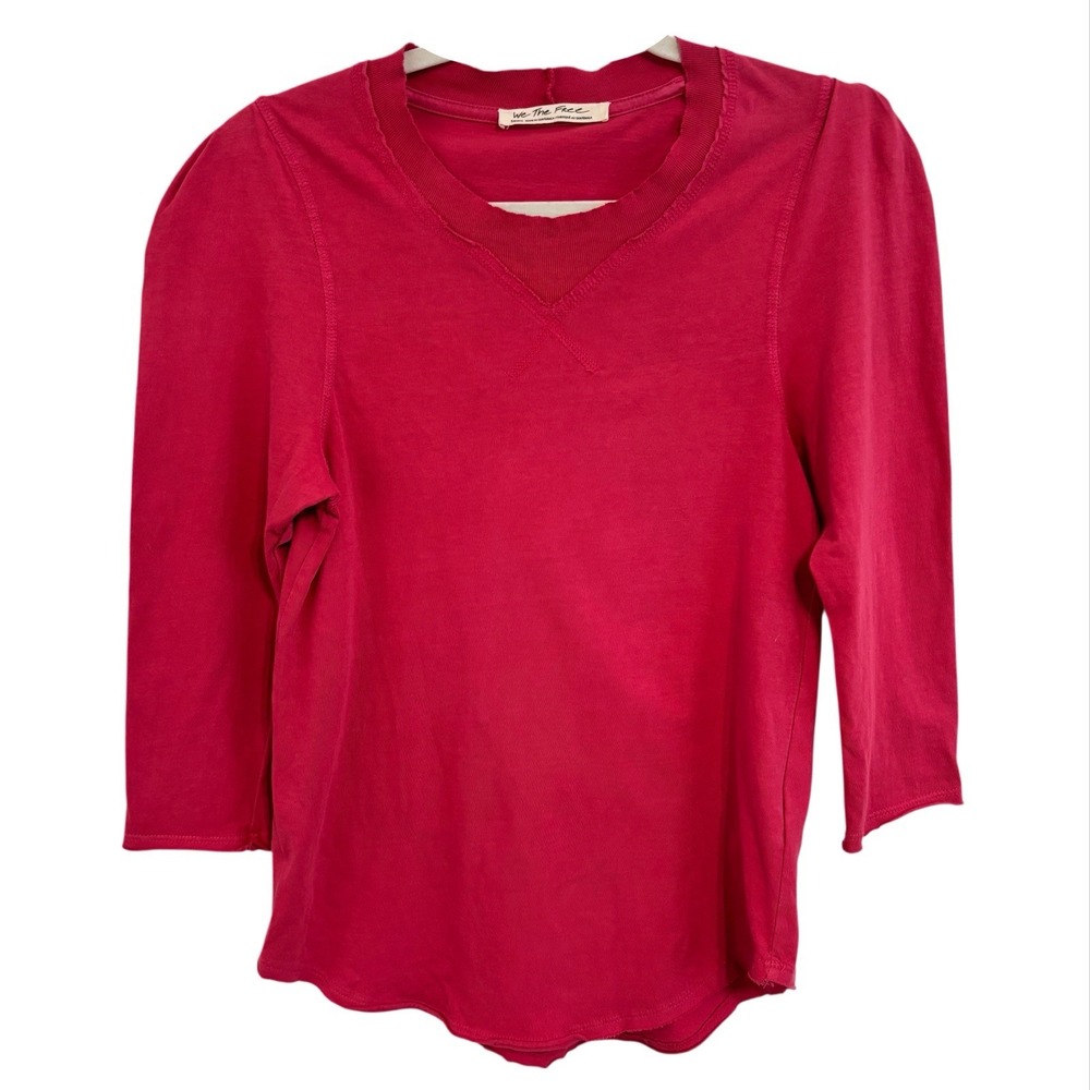 Free People Clover Top Small Rose Hypnotic Casual Dopamine Boho Cotton Feminine